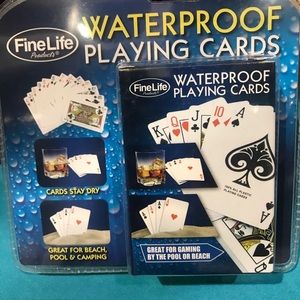 Waterproof playing cards